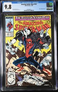 Amazing Spider-Man #322 NEWSSTAND CGC 9.8 10/89 Marvel Comics FRESH SLAB 🔥🍎👁