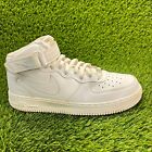 Nike Air Force 1 Mid '07 Mens Size 11.5 White Athletic Shoes Sneakers CW2289-111