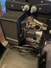 Vintage Bell & Howell 8 MM Movie Projector w/ Case Model 256 AB Auto Untested