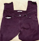 Levi's Jeans 711 Skinny Purple Size 32 (Measures 34x28) Stretch Women