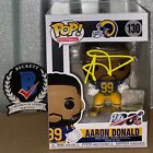 New ListingAaron Donald Signed Autographed Funko Pop 130 Los Angeles Rams Beckett Wit