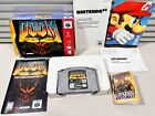 New ListingDoom 64 Nintendo 64 N64 Box & Game Cartridge Authentic MIDWAY - Tested