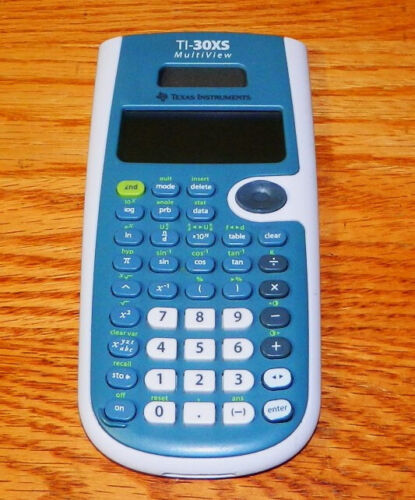 Texas Instruments TI-30XS MultiView Scientific Calculator Works