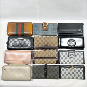 Gucci Leather Long Wallet 12 piece set 567795