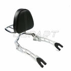 Passenger Sissy Bar Backrest Luggage Rack For Indian Scout Sixty 2015-2020 US (For: Indian Scout Bobber)