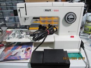 Pfaff 1222E Sewing Machine collectors grade this is nice, barley used