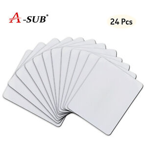 A-SUB Sublimation Blanks, 24PK Large Extended Gaming Mouse Pads 9.4