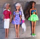 New ListingLot of 3 Vintage Barbie Dolls plus outfits