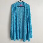Lilly Pulitzer Open Front Cardigan Size XL