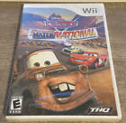 NEW & SEALED ~ 2007 NINTENDO WII ~ CARS MATER-NATIONAL CHAMPIONSHIP ~