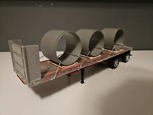 1/32 Scale Plastic Flat Bed Trailer ( Just Trailer, No Truck)