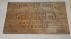Chateau Boyd Cantenac 2000 Grand Cru Clase Margaux Wine Crate Wood Panel