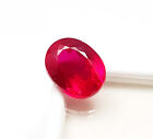 11.50 Ct Natural Blood Red Mozambique Ruby Oval Shape Flawless Gemstone