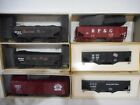 American Models S-Scale Lot of 6 Assorted Freight Cars