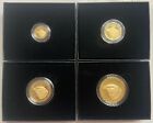 2021-W  (Type-2)  4-Coin Proof American Gold Eagle Set With Boxes & COA's