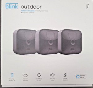 Blink Outdoor Battery-Powered Wireless Security System 3rd Gen-USED
