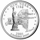 2001 P - New York - State Quarter