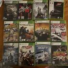 Xbox 360 Video Game Lot Bundle. 12 Games. Need For Speed, Batman, Fallout 3, WWE