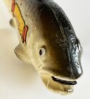 Figural Celluloid Bass/Fish Tape Measure - in coll. book! Exc!