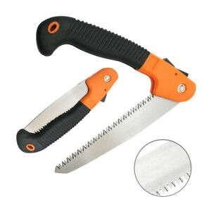 8'' Portable Camping Foldable Hand Saw Hard Teeth Outdoor Garden Pruning Saw