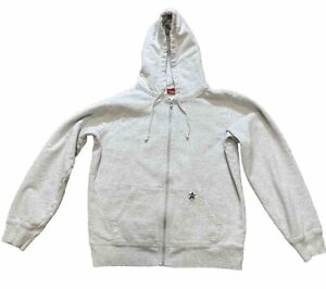 Pre-Owned | Supreme Star Zip Up Sweatshirt | Ash Grey | Size Medium | SS19