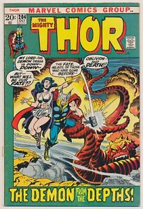 The Mighty Thor #204 Comic Book - Marvel Comics!