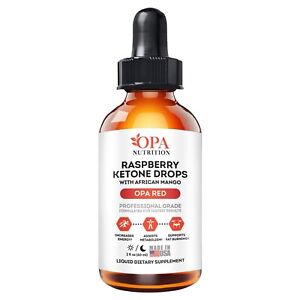 OPA Red Raspberry Ketones Drops to Boost Keto Weight Loss