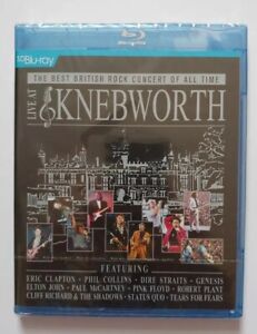 Live At Knebworth Various Artists Blu-Ray DVD Music Concert NEW *DAMAGED CASE*