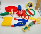 Doctor or Vet kit set yellow green red blue Toddler Baby toy veterinarian play