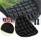 Motorcycle Gel Seat Cushion Comfort Pillow Pad Cover Breathable Pressure Relief