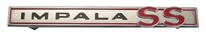 1964 64 Chevy Impala SS Trunk Emblem Badge IMPALA SS Made in the USA (For: 1964 Impala SS)