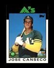 1986 Topps Traded Set-Break # 20T Jose Canseco RC NR-MINT *GMCARDS*