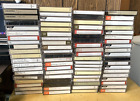 Lot of 79 Audio Cassette Tapes-Pre-Recorded-Sold as Blanks-Memorex Fuji TDK JVC