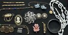 Lot Of Vintage Jewelry Some Signed Trifari, West Germany, Sarah Coventry, And GF