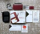 New ListingNintendo DSi XL Burgundy Game Console IN BOX w/ Manuals, OEM Charger & Extras!