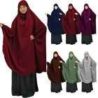 Large Khimar Kaftan Women Overhead Prayer Hijab Muslim Dress Ramadan Robe Dress