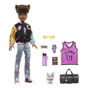 Monster High Doll, Clawd Wolf Doll with Pet and  Accessories.