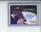 2022 Panini Immaculate Collection Marks Red #20 Jose Reyes Auto #d 7/25