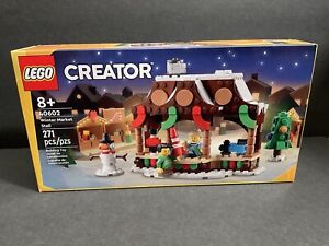 Lego Exclusive 40602 - Winter Market Stall - Christmas Set - New In Sealed Box