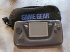 Sega Game Gear Console Powers Up Needs Repair With Soft Case AS IS