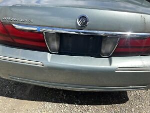 2005 Mercury Grand Marquis Trunk Finisher And Lens Assembly