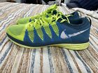 Size 11.5 - Nike Flyknit Lunar2 Green Running Shoes 620465-714