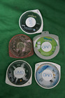 Lot Of 5 PSP Movies With 1 Game No Cases Included