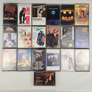 New Listing80s Movie Soundtrack Cassette Tapes Lot of 19 Blues Brothers Up In Smoke Batman