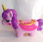Mattel Polly Pocket Unicorn Playset Some Accessories  Included  See Pictures