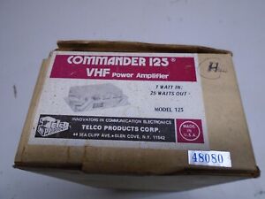 Comander two meter amp Ham Radio New in the box! Tested! 1 in 25 out!