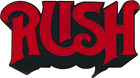Back Patch - Rush Logo Rock Metal Music Band LARGE Embroidered Iron On #57028