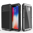 For iPhone 11 Pro Max 6S Plus XS Metal Shockproof Heavy Duty Case Cover