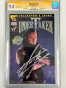 Undertaker (Mark Calaway) SIGNED Undertaker #1/2 (1999) WWE WWF AUTO CGC 9.8 SS