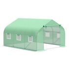 Large Greenhouse Outdoor Walk In Hot Tunnel Green House Kits for Plant Gardening
